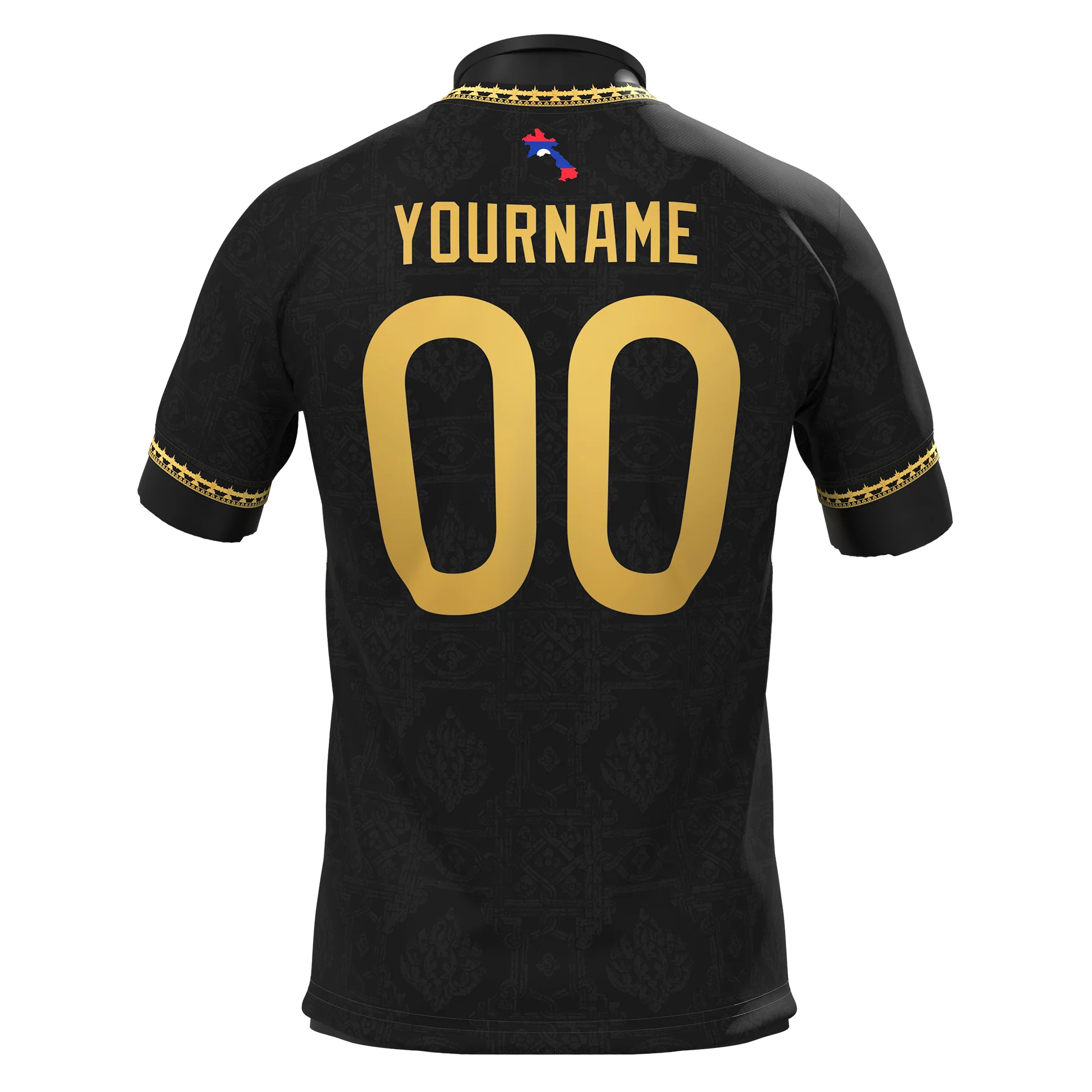 Laos Heritage Custom Football Jersey - Image 2