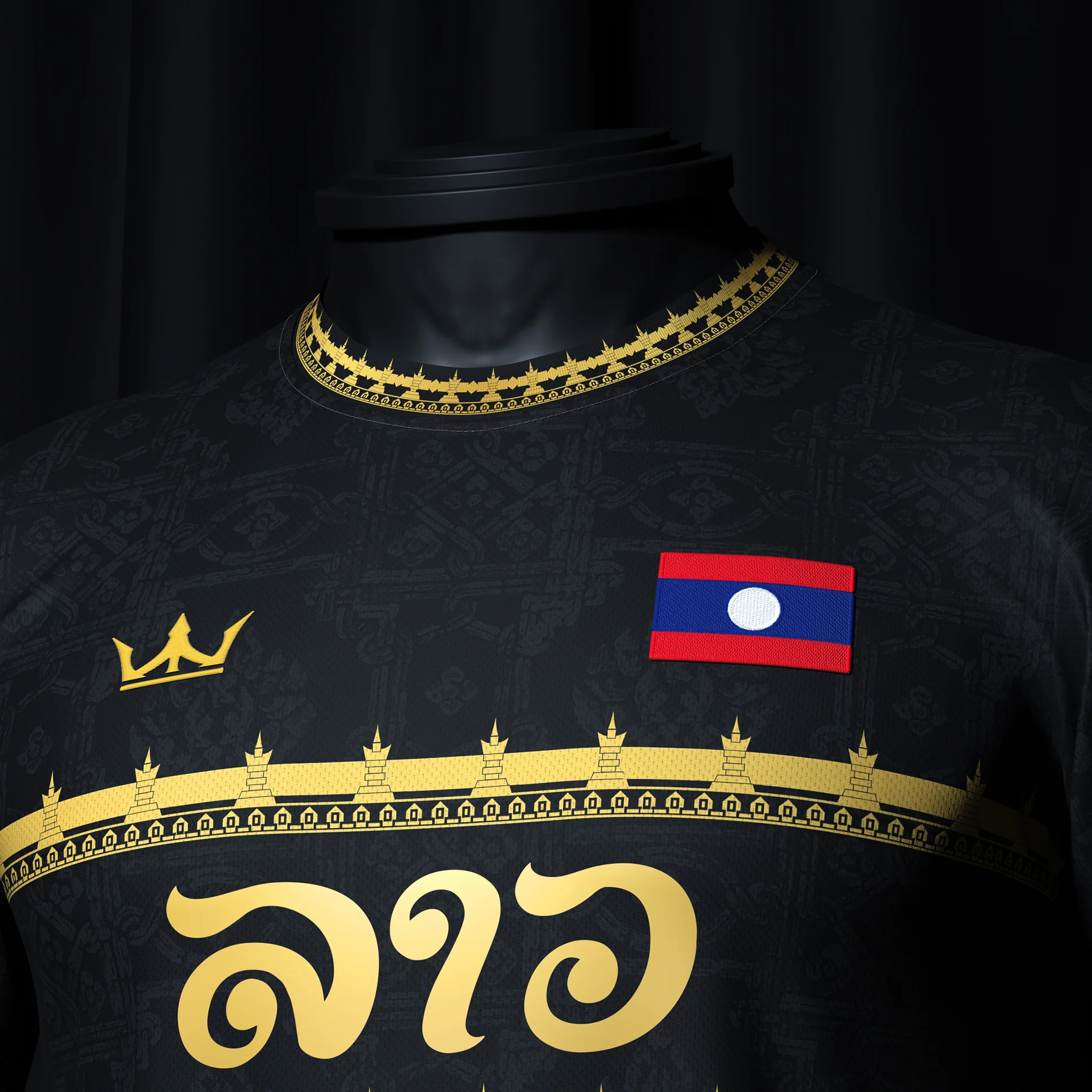 Laos Heritage Custom Football Jersey - Image 5