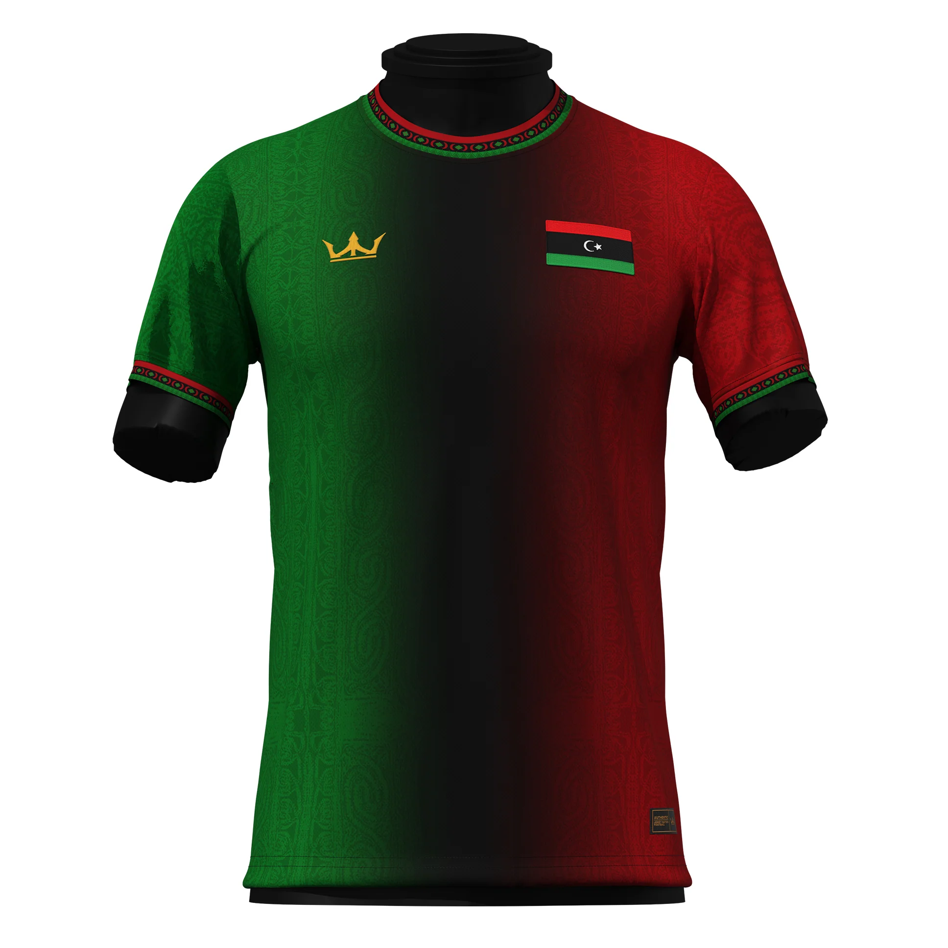 Libya Heritage Custom Football Jersey