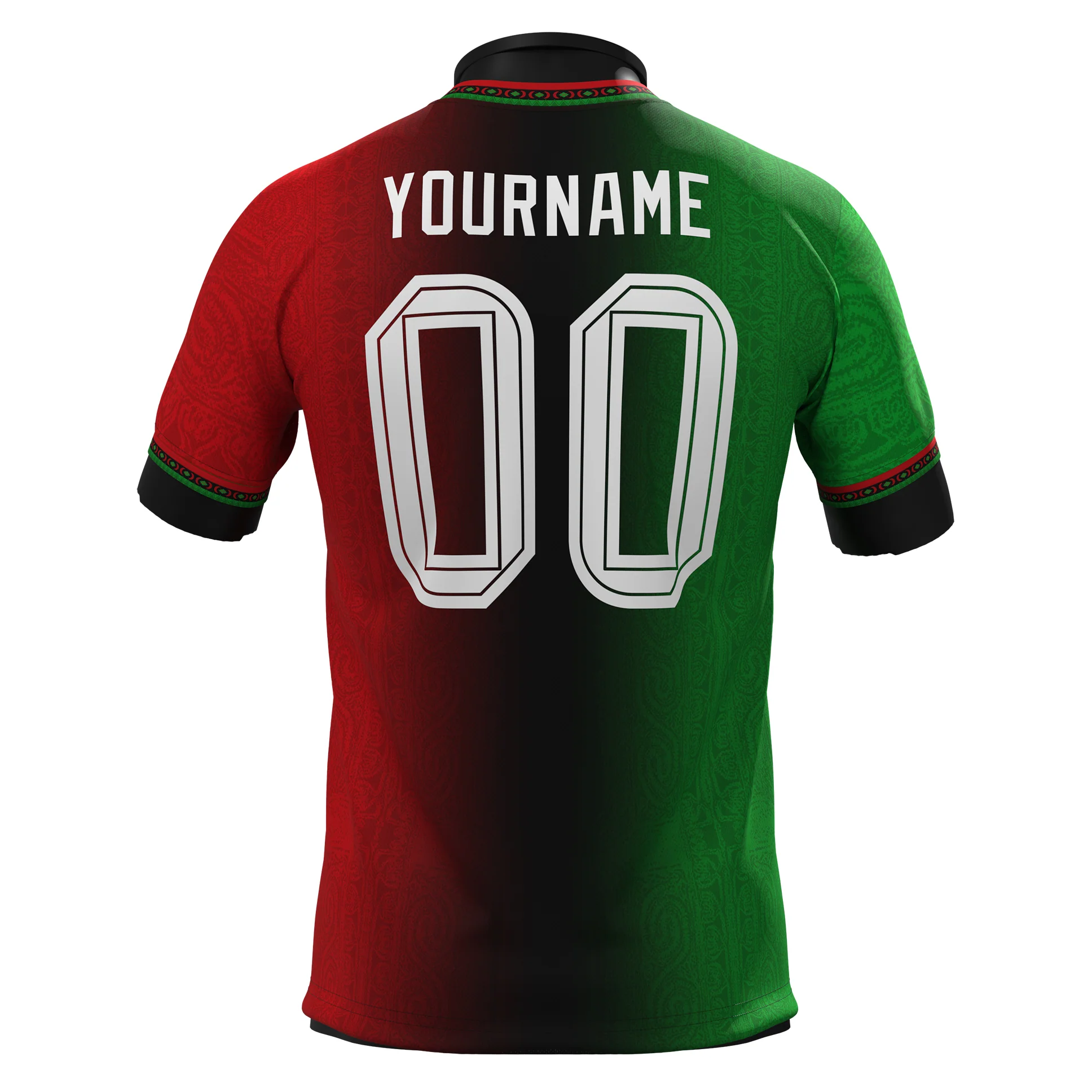 Libya Heritage Custom Football Jersey - Image 2