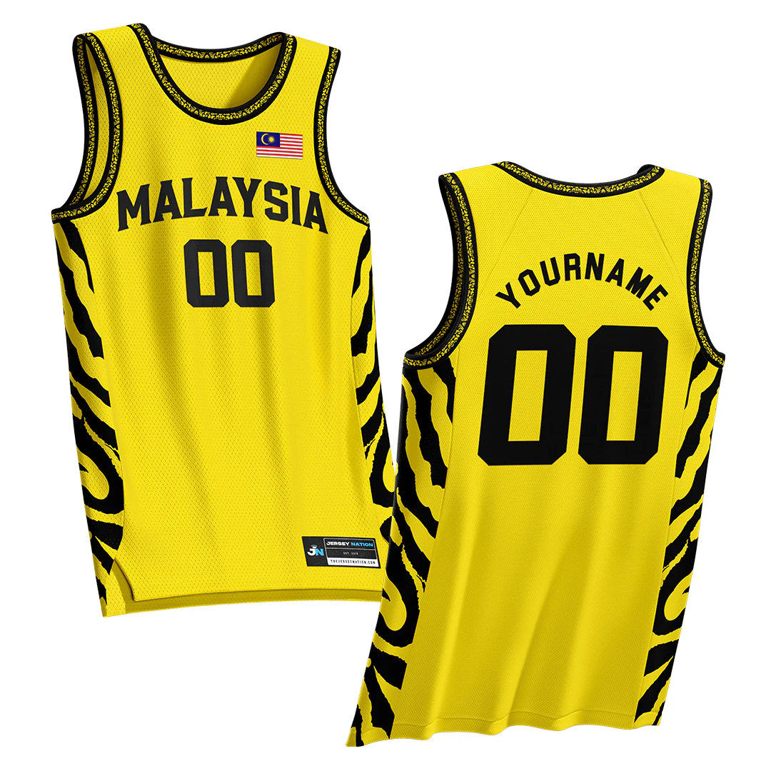 Malaysia Heritage Custom Basketball Jersey