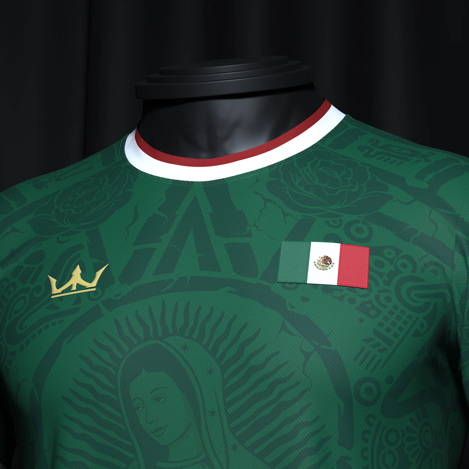 Mexico Heritage Custom Football Jersey - Image 8