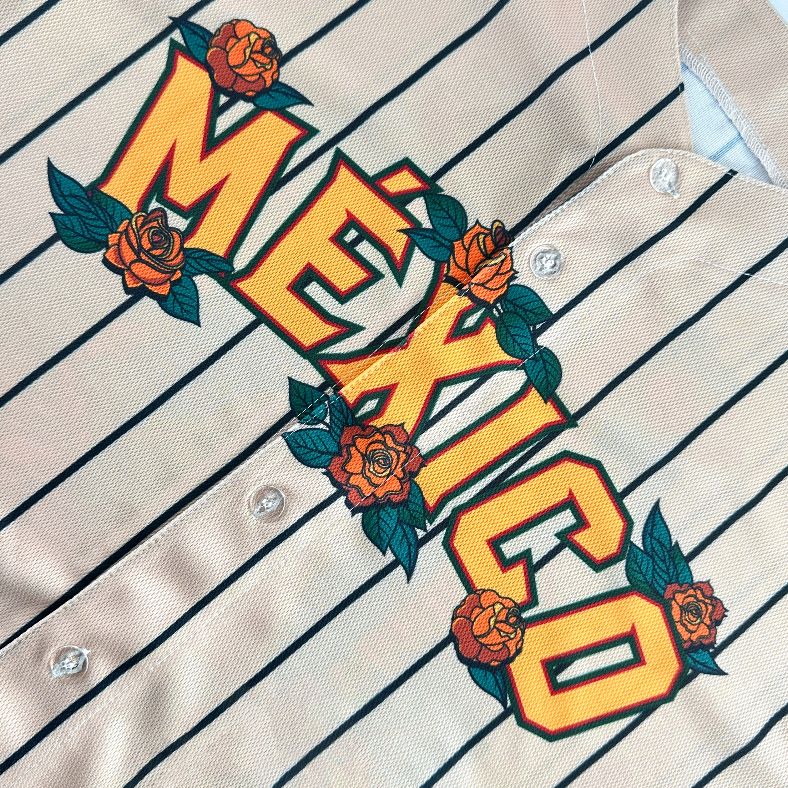 Mexico Guadalupe Baseball Jersey - Image 10