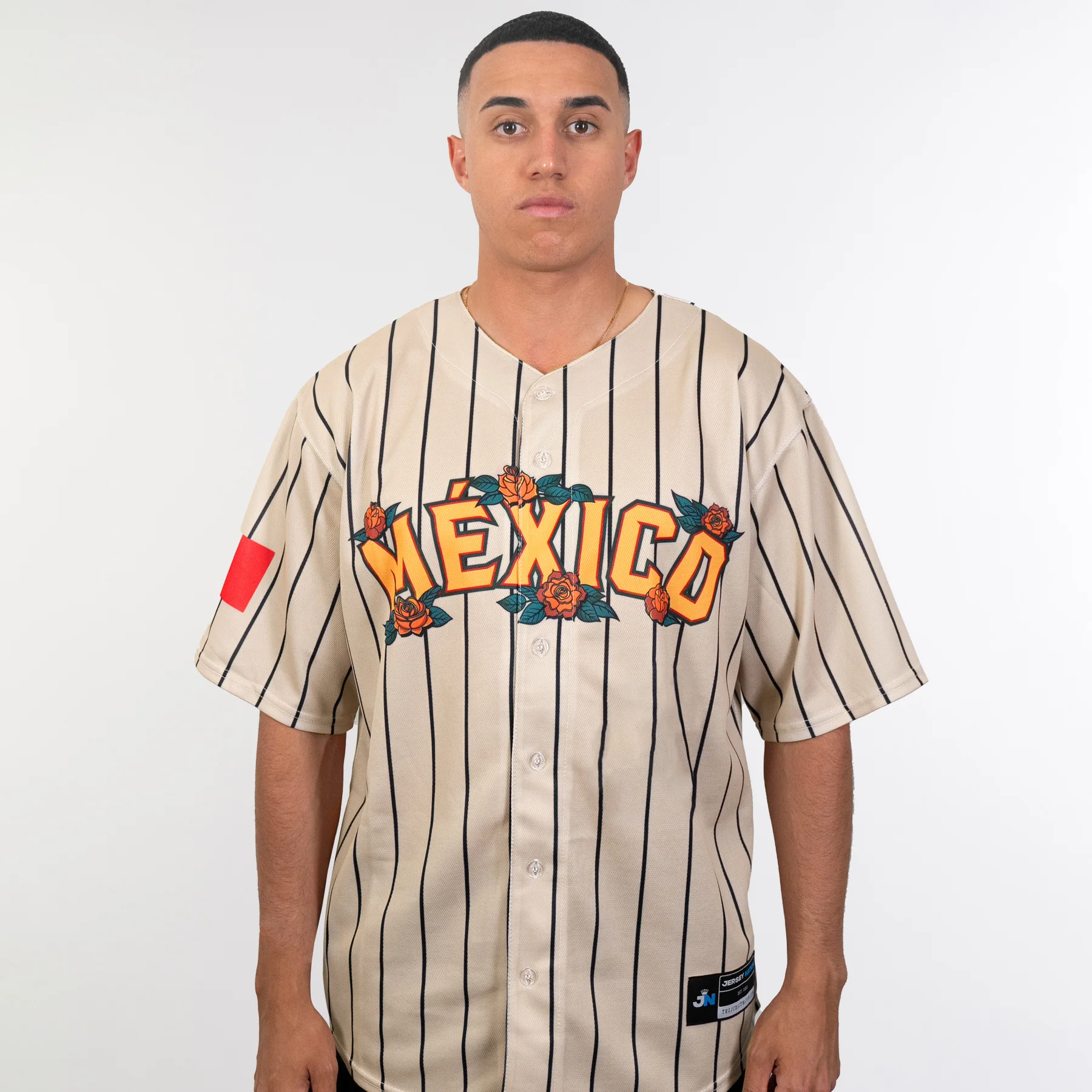 Mexico Guadalupe Baseball Jersey - Image 13