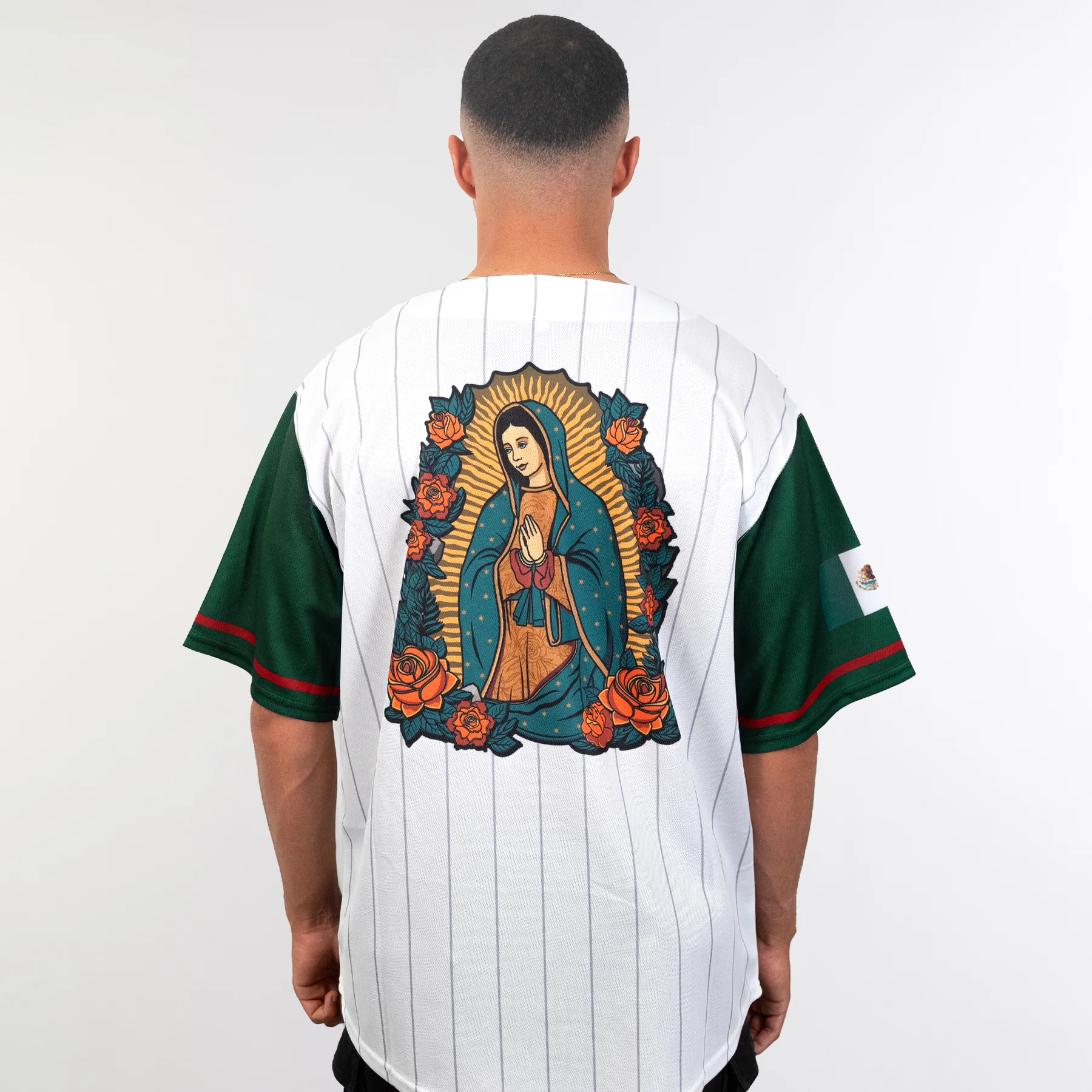 Mexico Guadalupe Baseball Jersey - Image 27