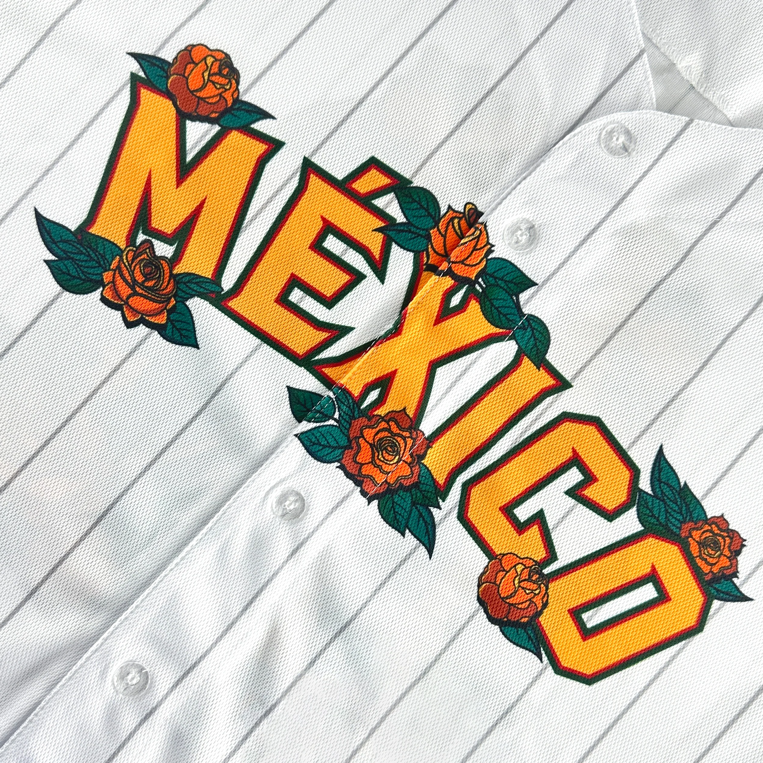 Mexico Guadalupe Baseball Jersey - Image 29