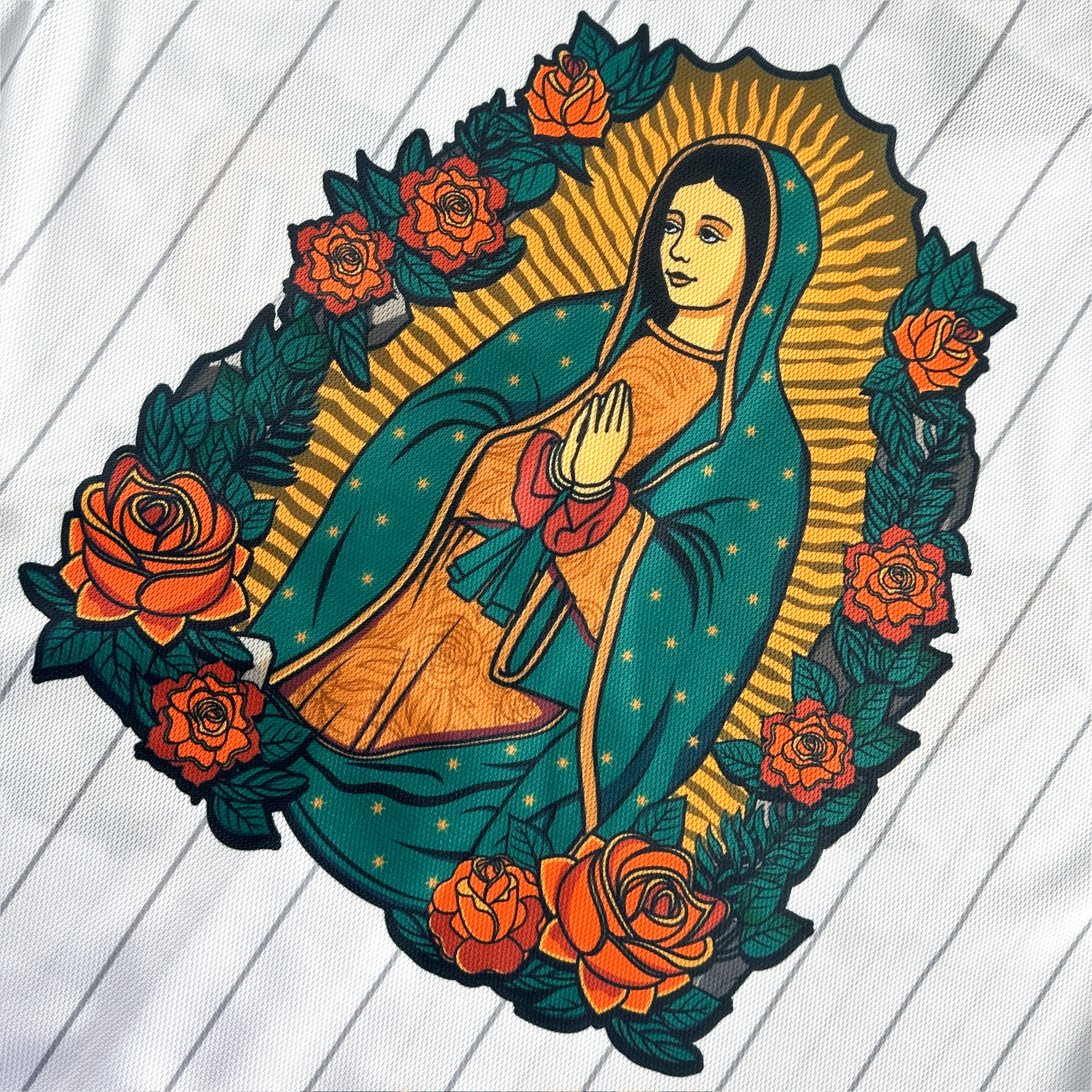 Mexico Guadalupe Baseball Jersey - Image 30