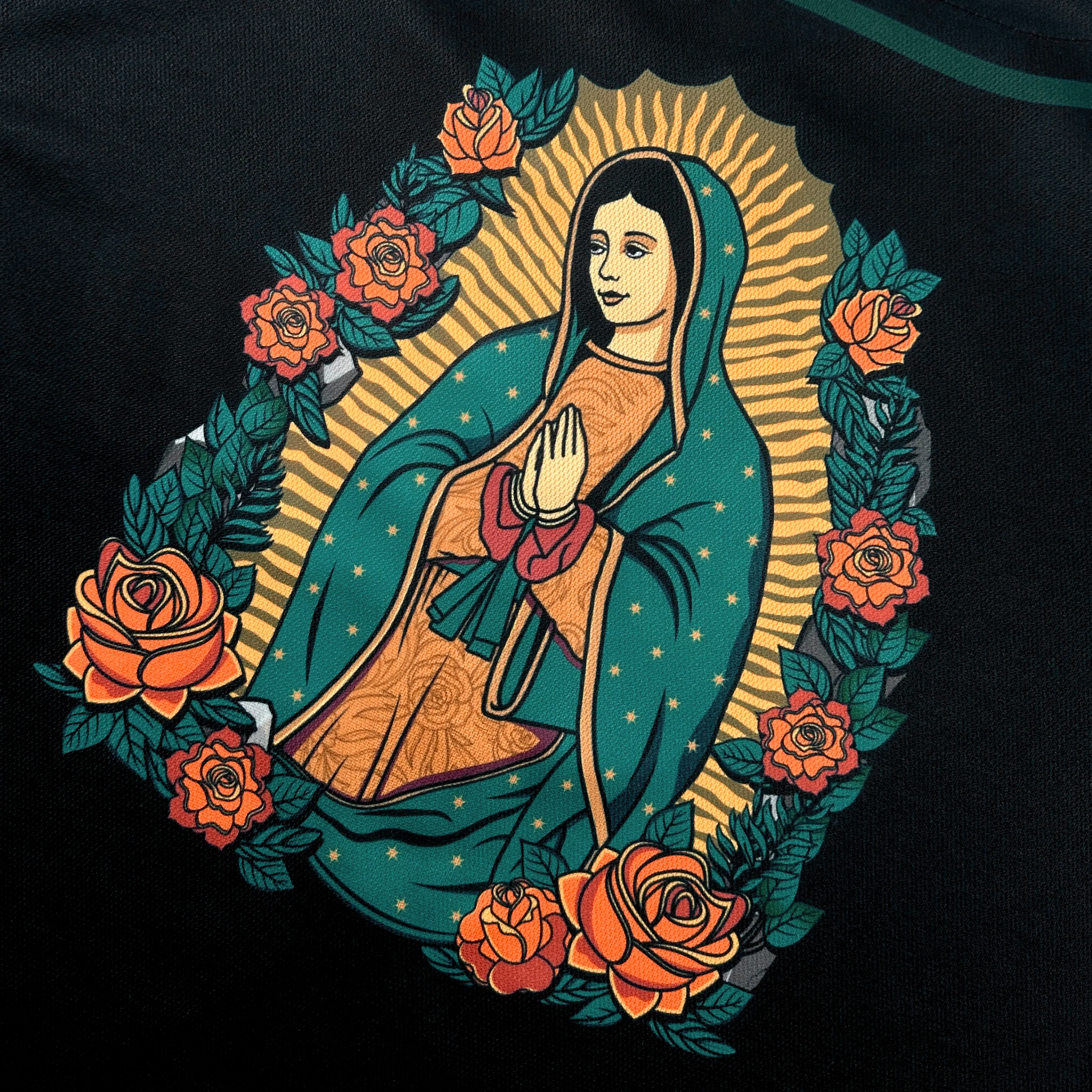 Mexico Guadalupe Baseball Jersey - Image 5