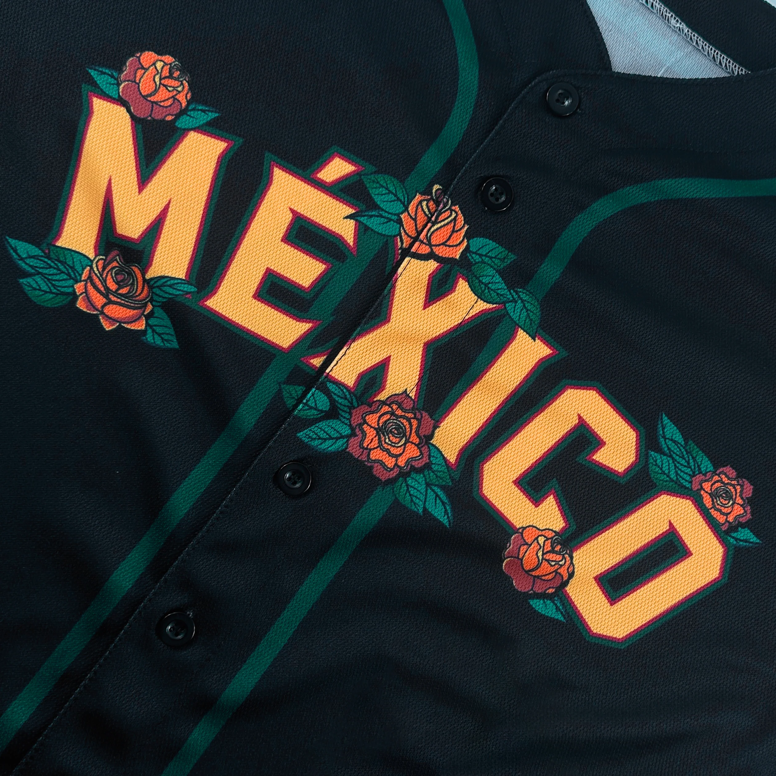 Mexico Guadalupe Baseball Jersey - Image 6