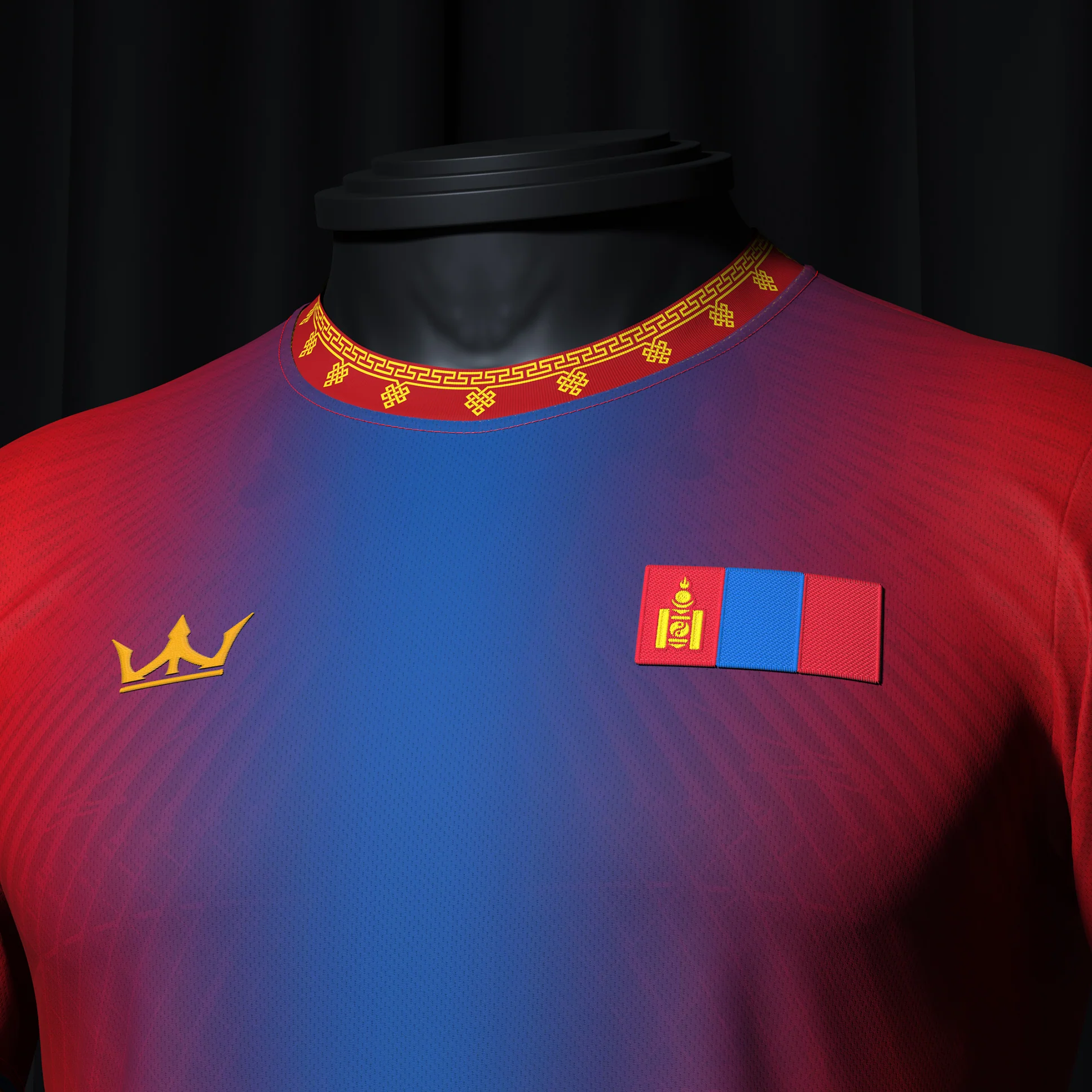 Mongolia Custom Football Jersey - Image 5