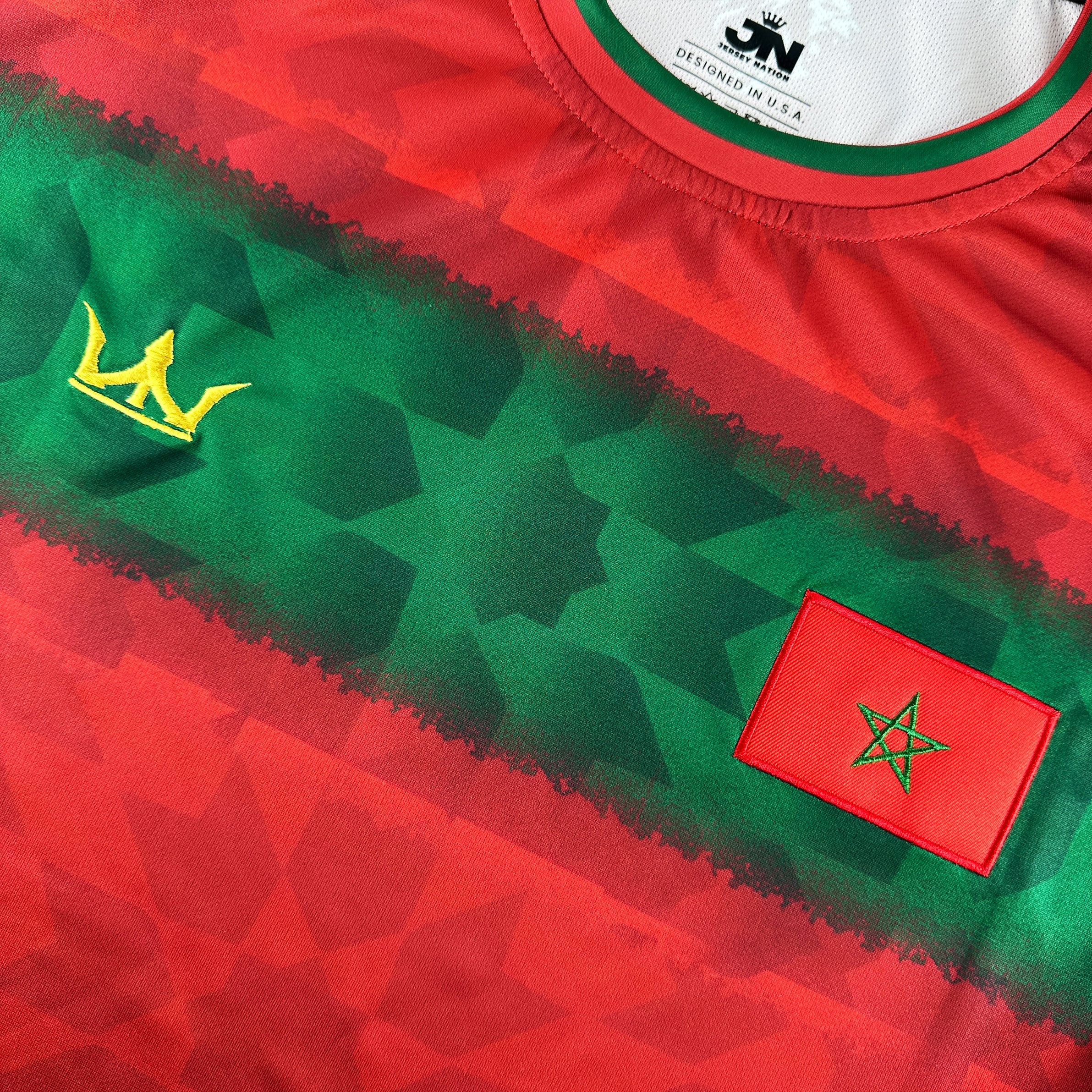 Morocco Heritage Custom Football Jersey - Image 8
