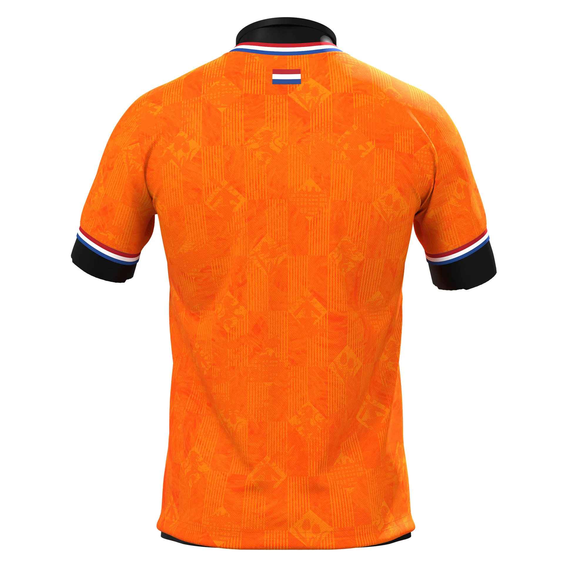 Netherlands Heritage Custom Football Jersey - Image 10
