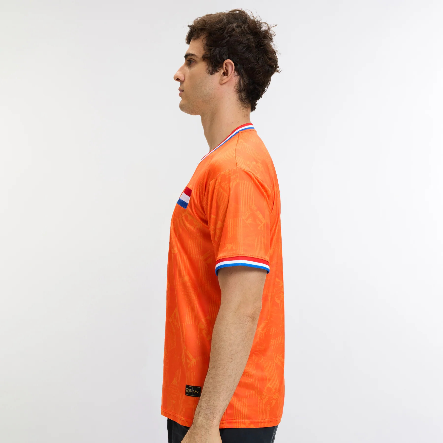 Netherlands Heritage Custom Football Jersey - Image 3