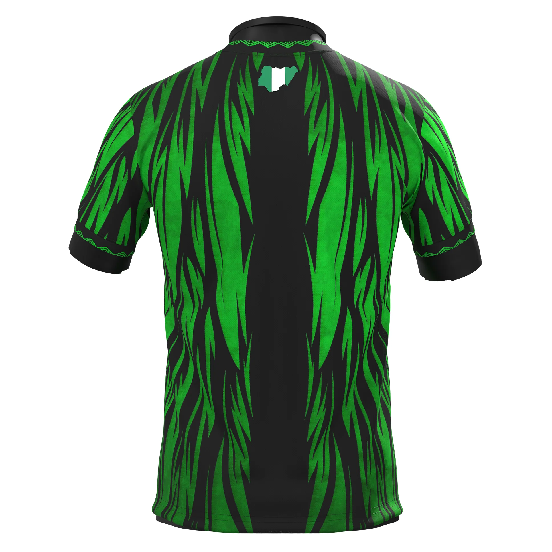 Nigeria Heritage Custom Football Jersey - Image 5