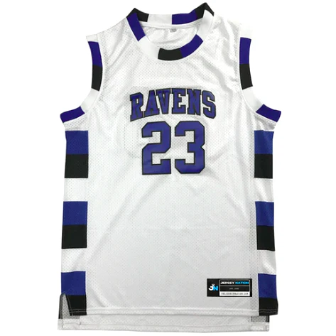 One Tree Hill Nathan Scott Ravens Basketball Jersey - Image 8