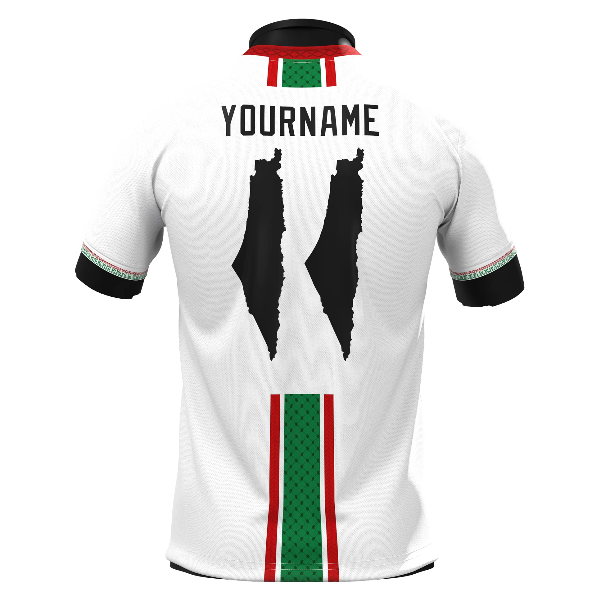 Palestine Heritage Custom Football Jersey - Image 17
