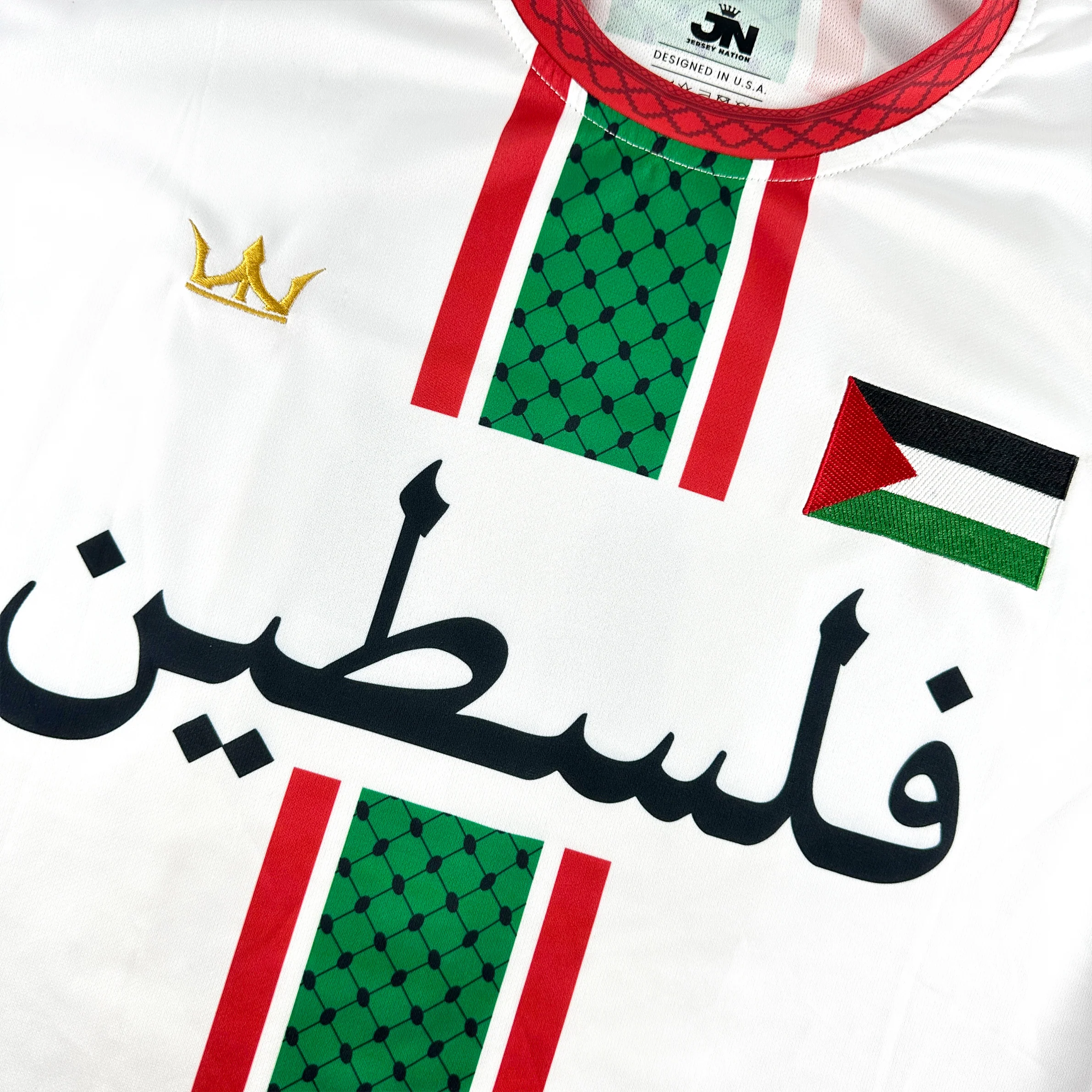Palestine Heritage Custom Football Jersey - Image 18
