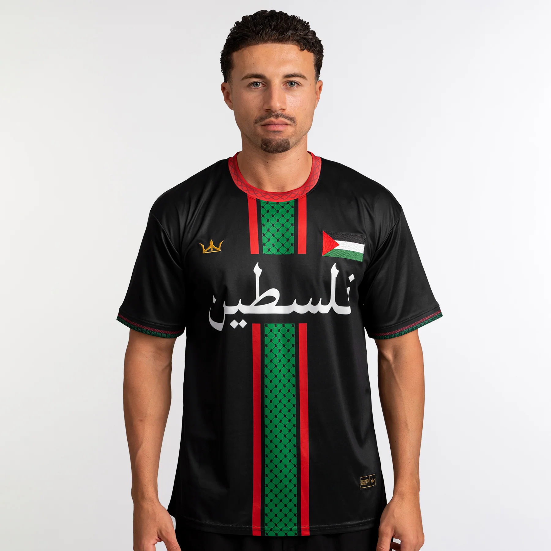 Palestine Heritage Custom Football Jersey - Image 2