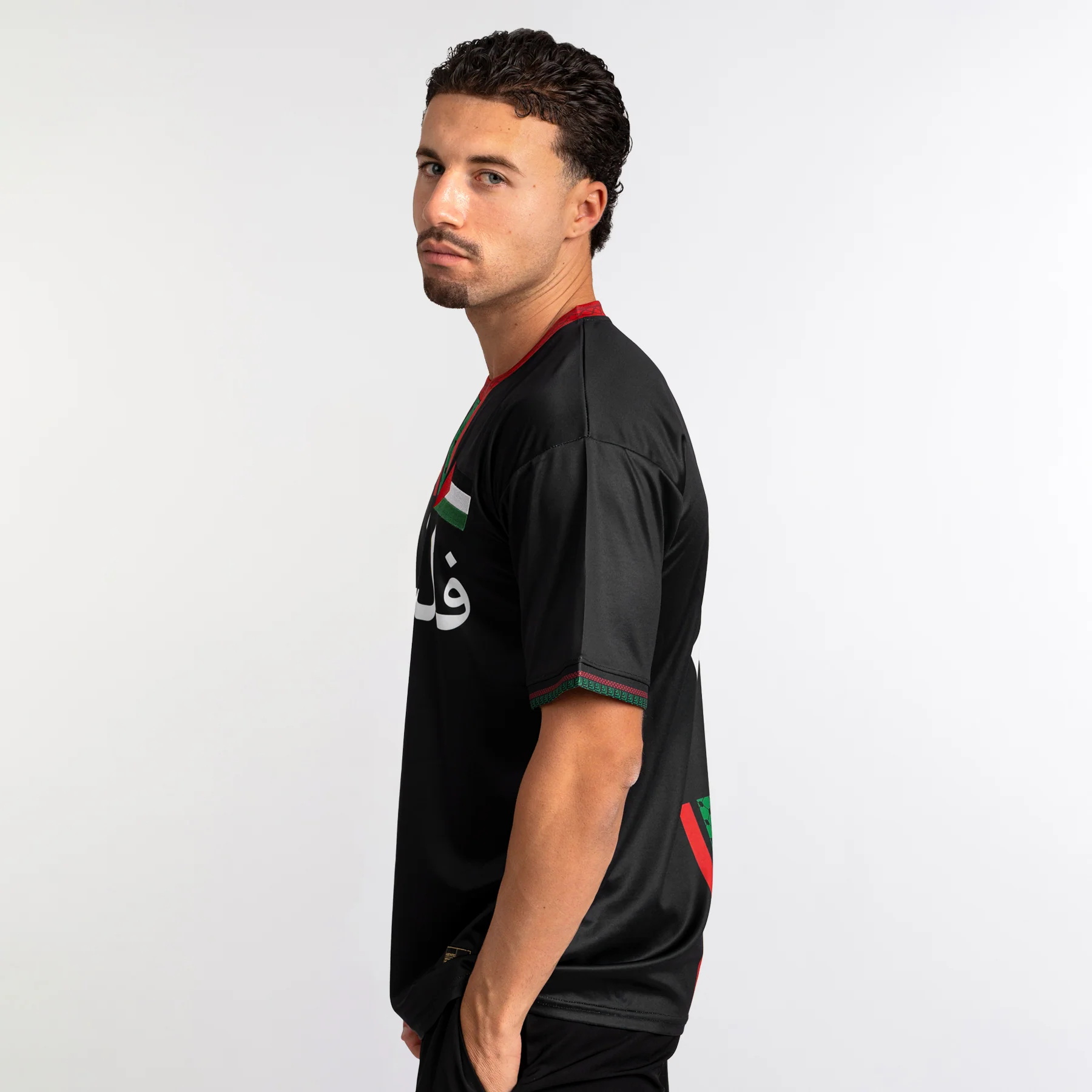 Palestine Heritage Custom Football Jersey - Image 3