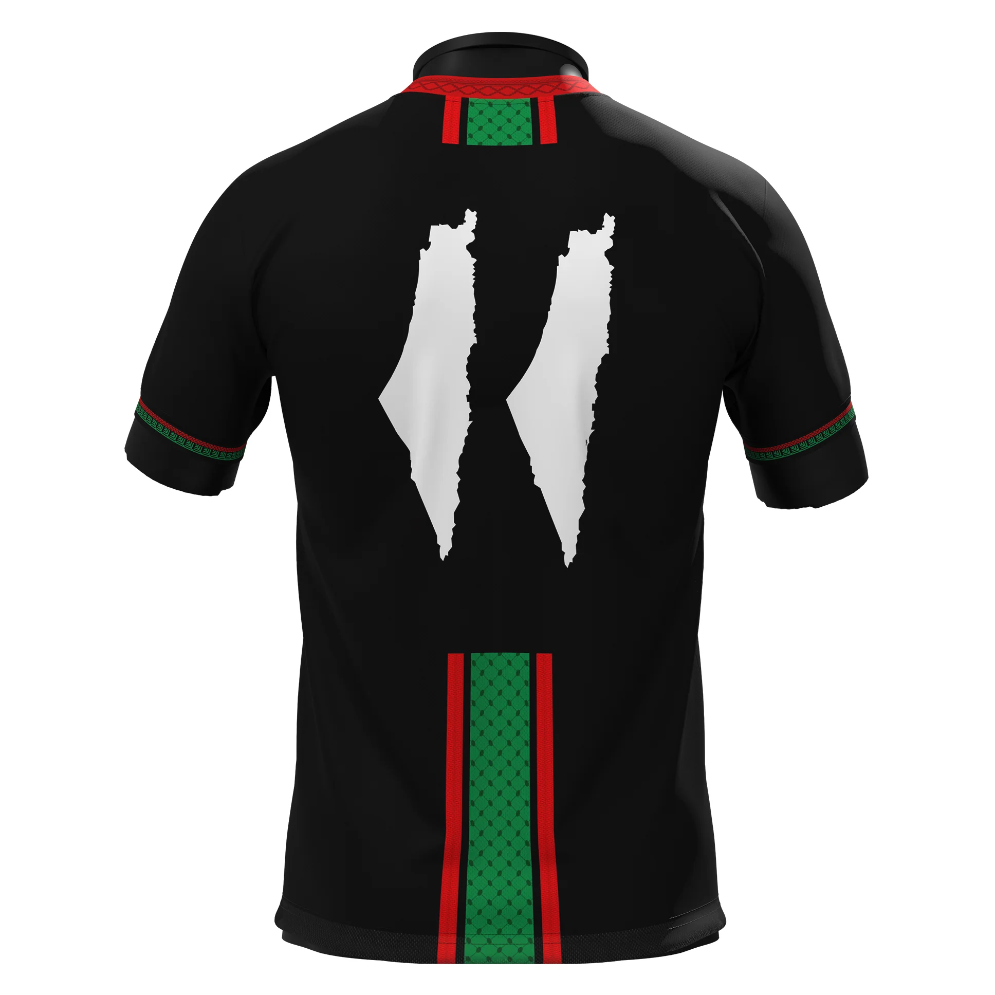 Palestine Heritage Custom Football Jersey - Image 5