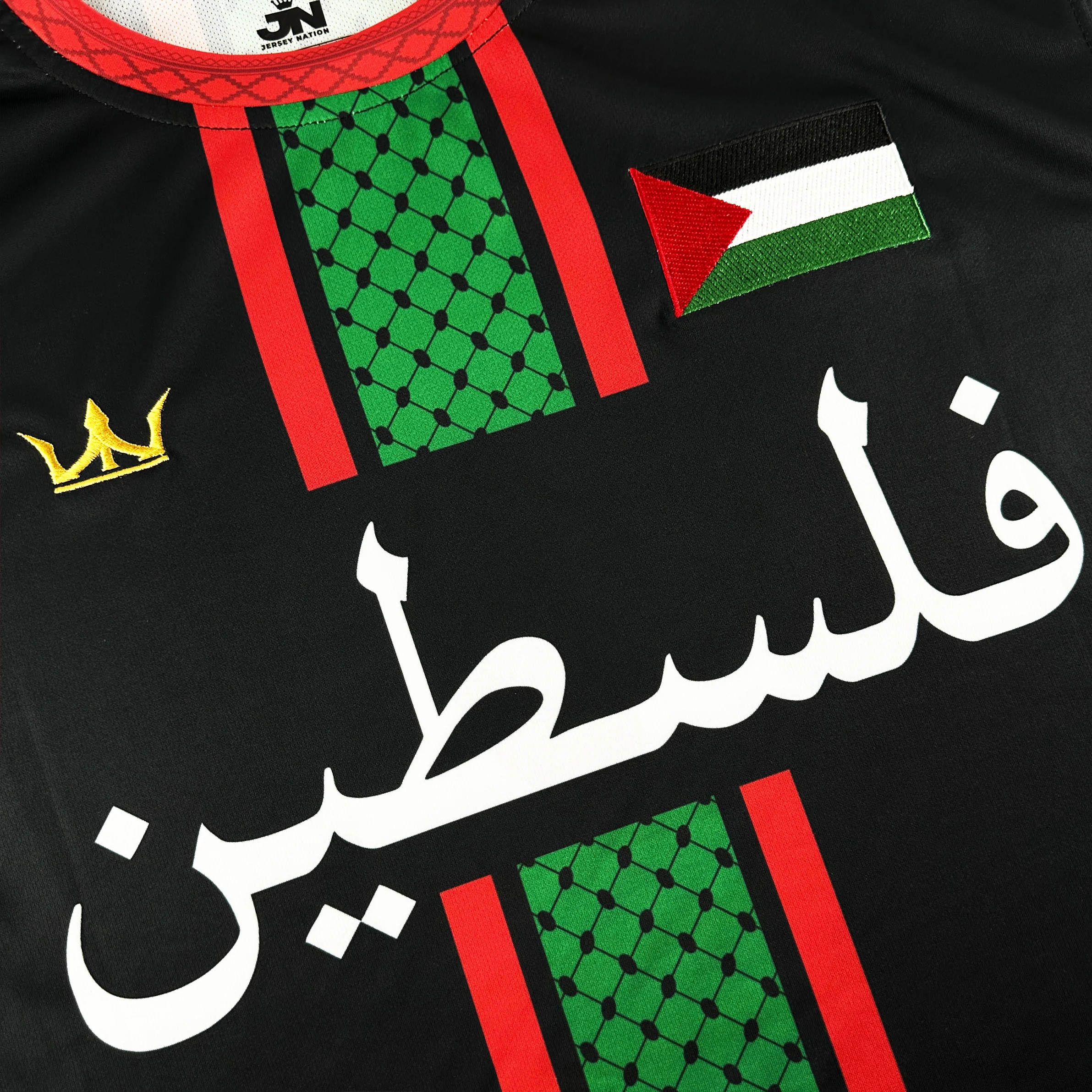 Palestine Heritage Custom Football Jersey - Image 7