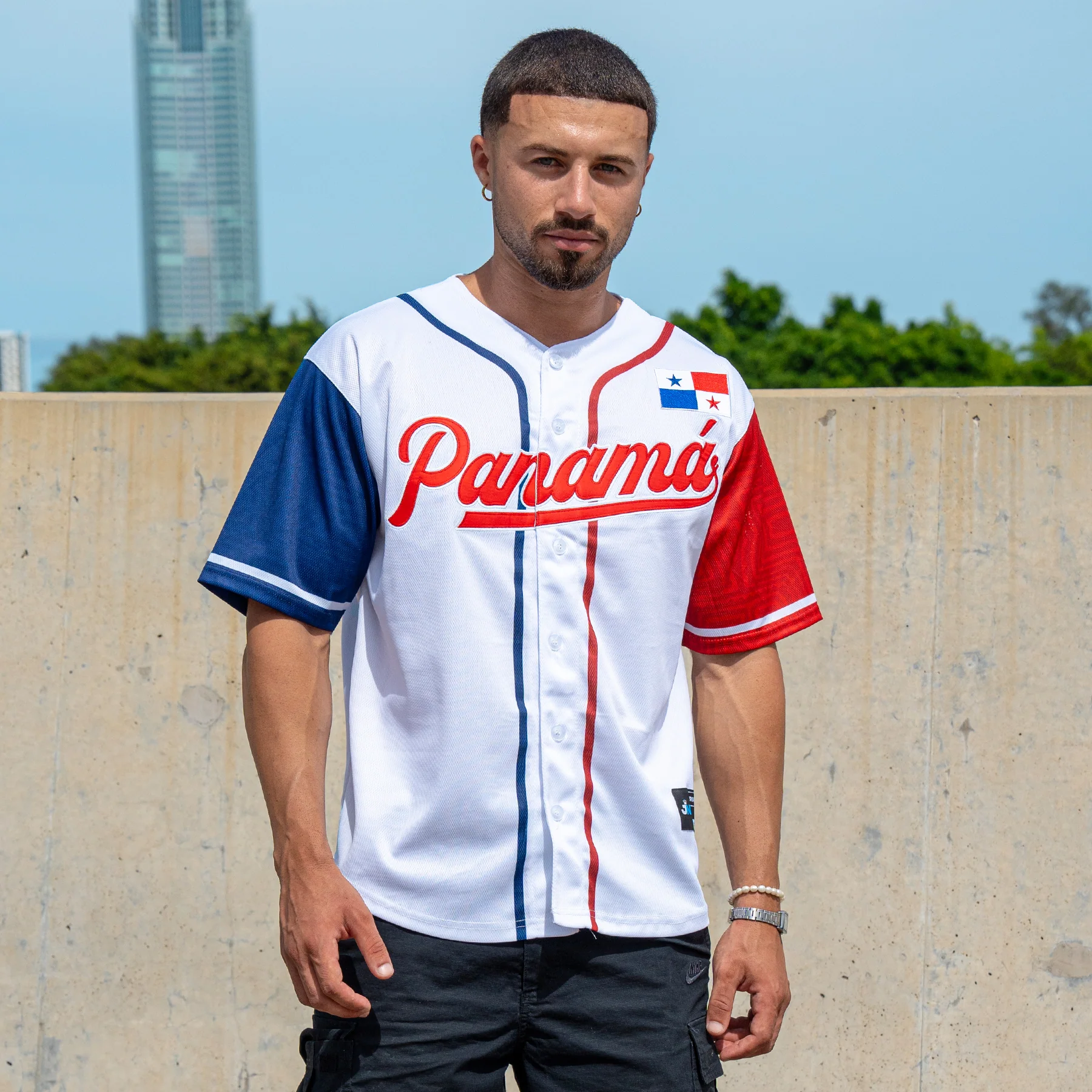 Panama Heritage Custom Baseball Jersey - Image 2