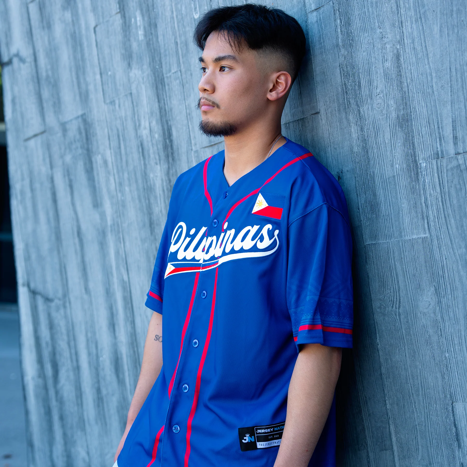 Philippines Heritage Custom Baseball Jersey - Image 3