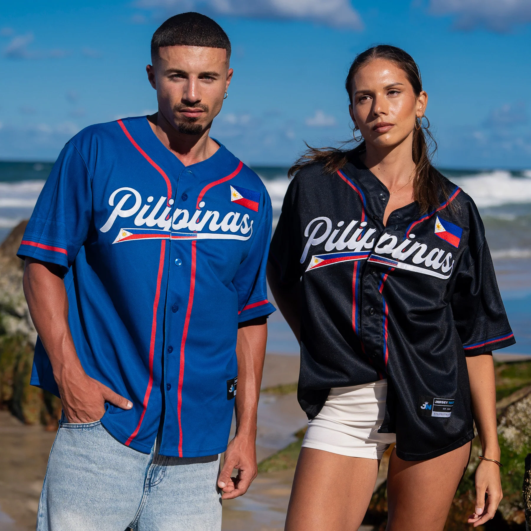 Philippines Heritage Custom Baseball Jersey - Image 4