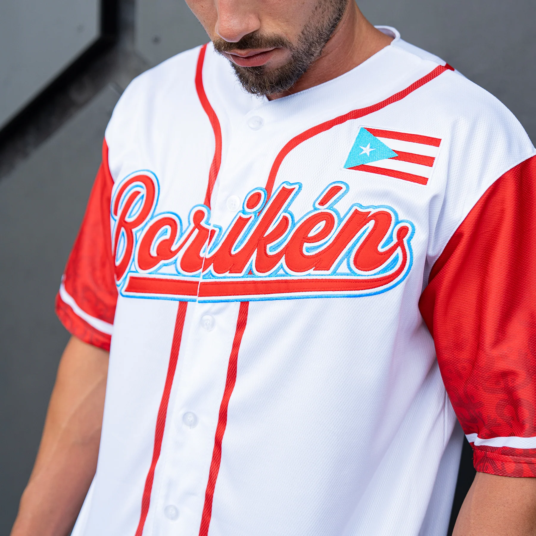 Puerto Rico Heritage Custom Baseball Jersey - Image 3