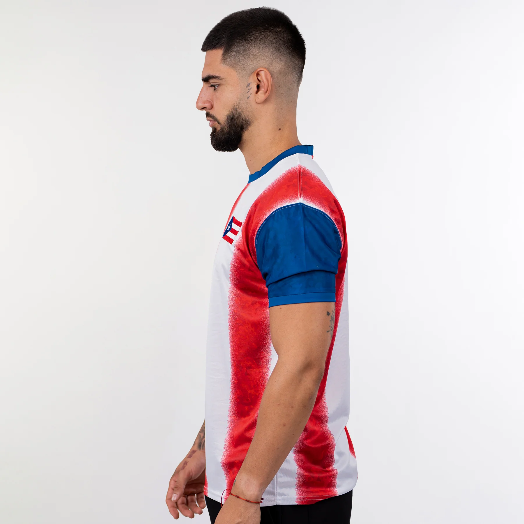 Puerto Rico Heritage Custom Football Jersey - Image 3