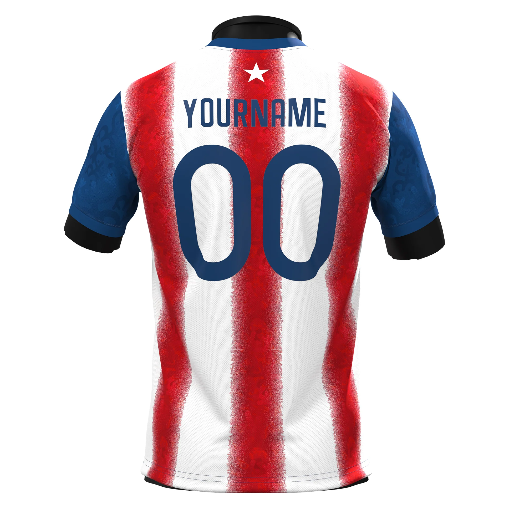 Puerto Rico Heritage Custom Football Jersey - Image 5