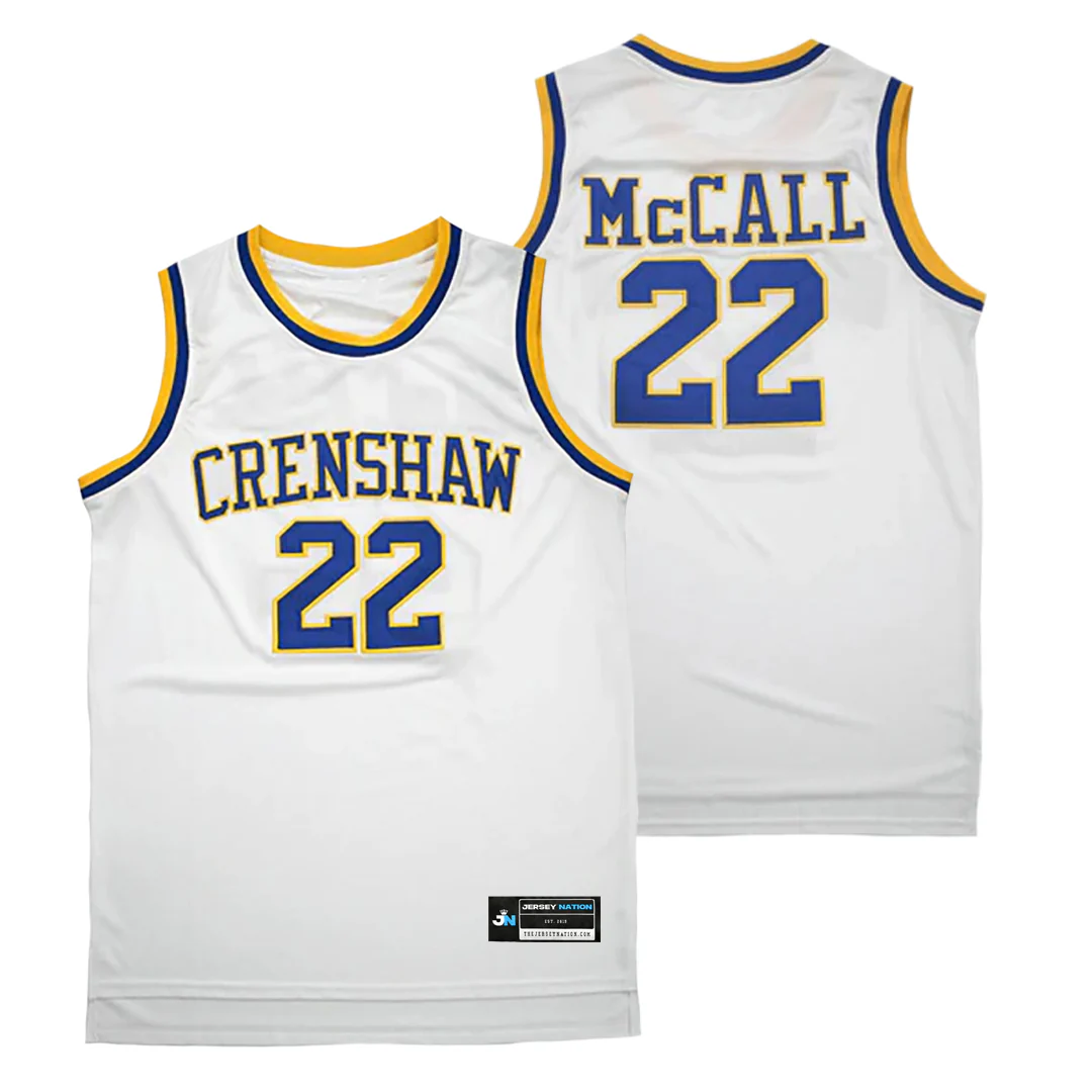 Quincy McCall Crenshaw Love & Basketball Basketball Jersey