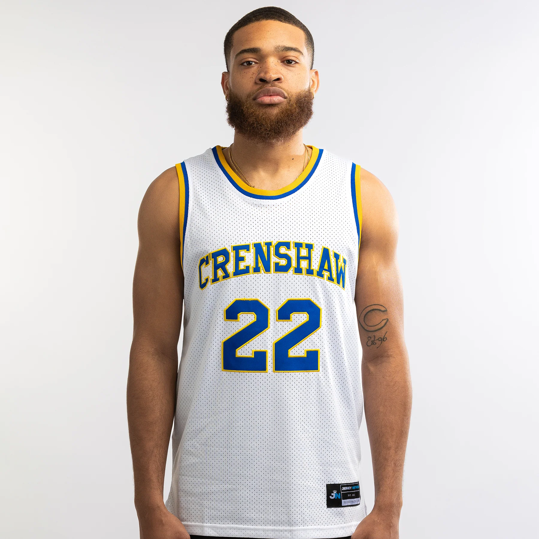 Quincy McCall Crenshaw Love & Basketball Basketball Jersey - Image 2