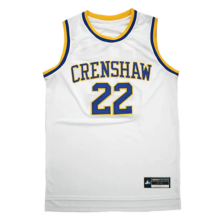 Quincy McCall Crenshaw Love & Basketball Basketball Jersey - Image 5