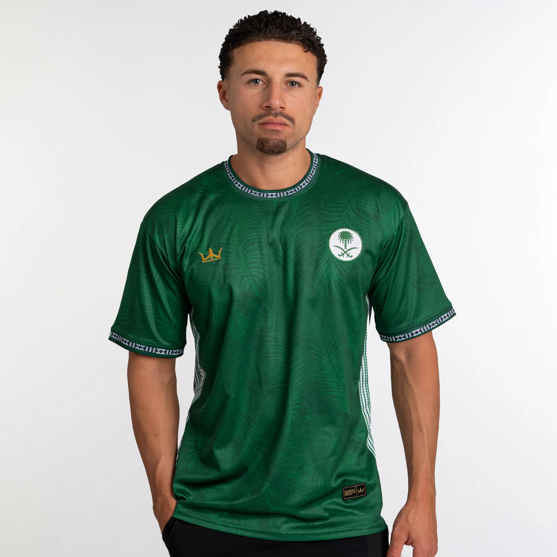 Saudi Arabia Heritage Custom Football Jersey - Image 2