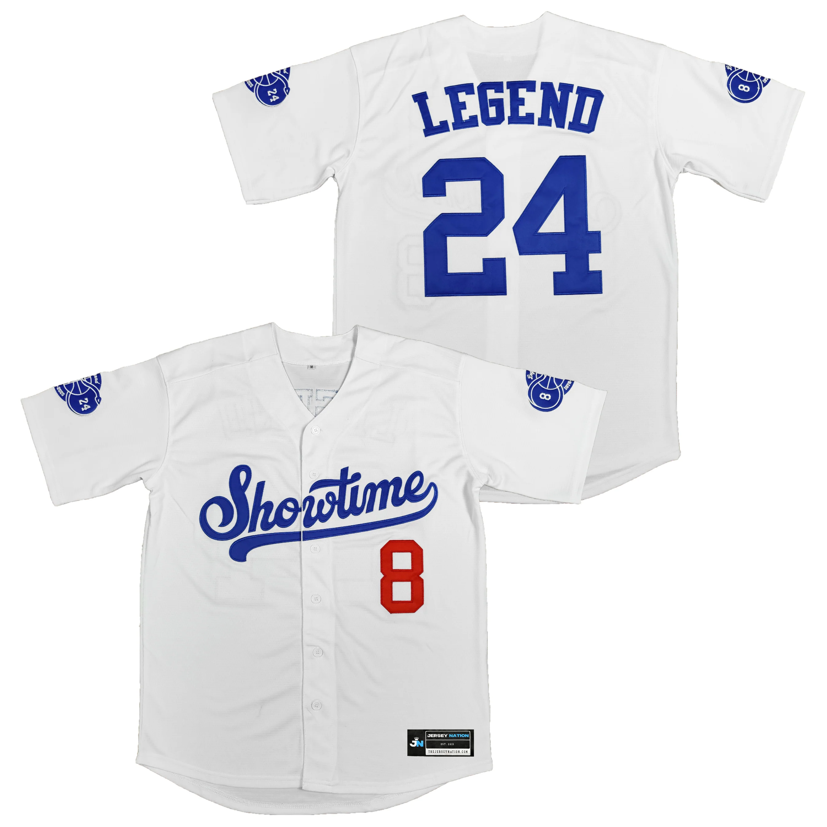 Showtime Legend #8 #24 Baseball Jersey - Image 15