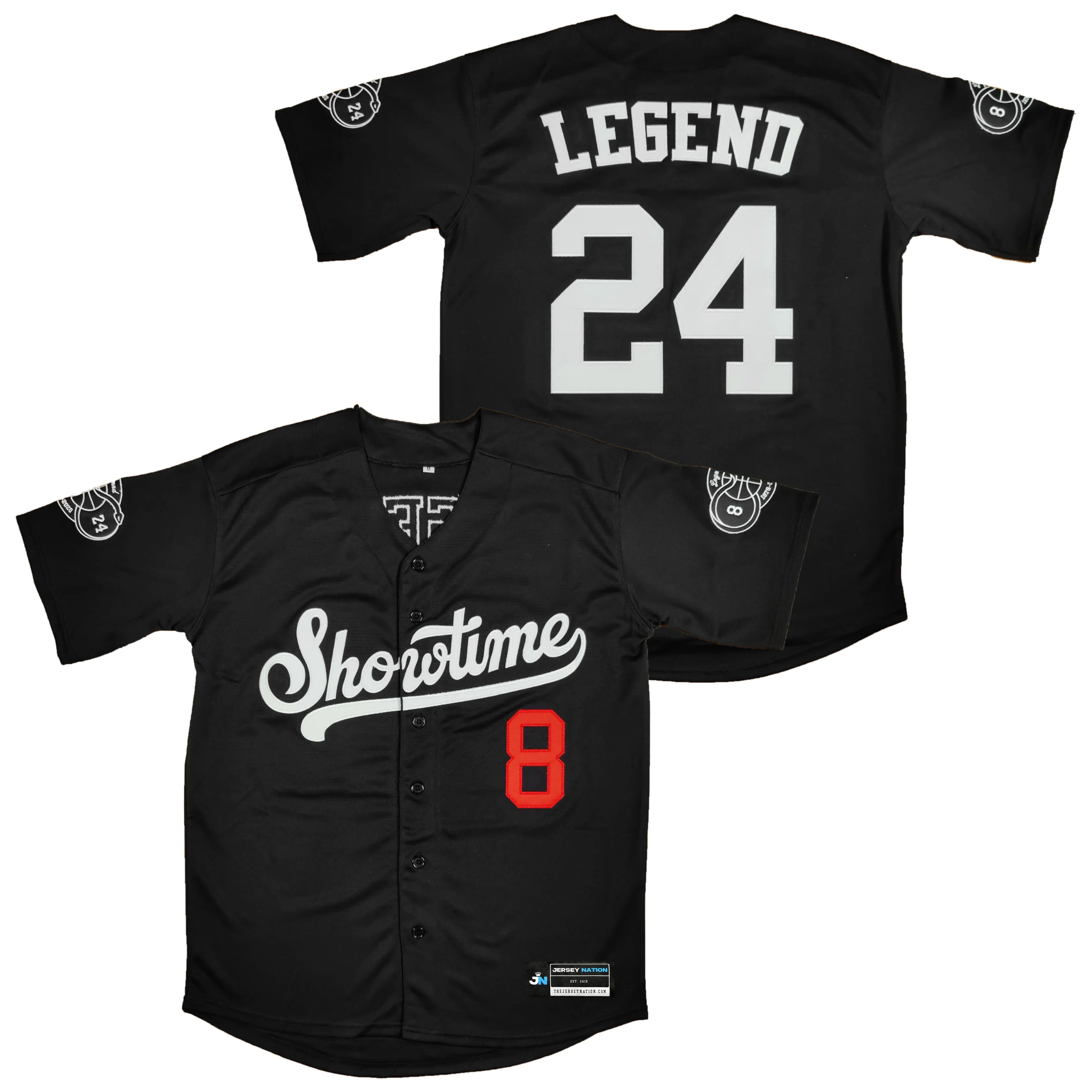Showtime Legend #8 #24 Baseball Jersey - Image 22
