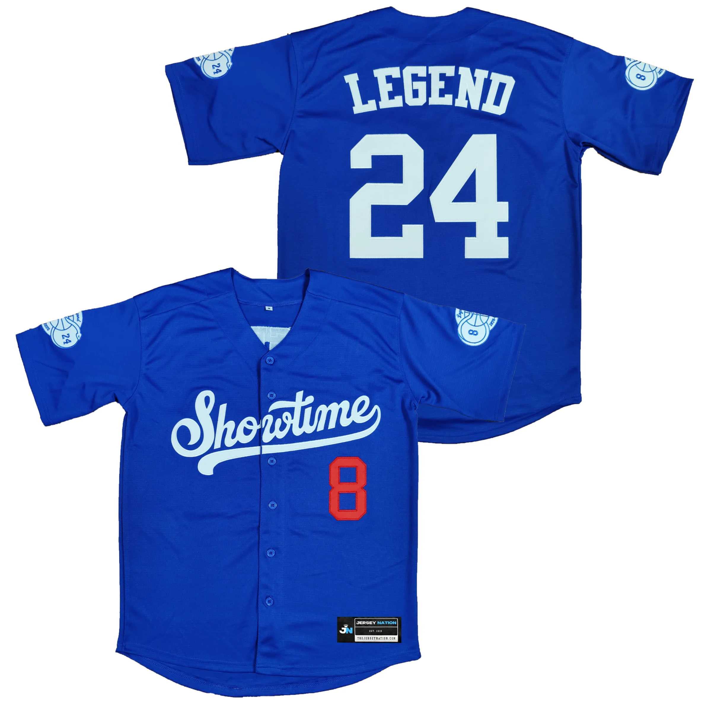 Showtime Legend #8 #24 Baseball Jersey - Image 8
