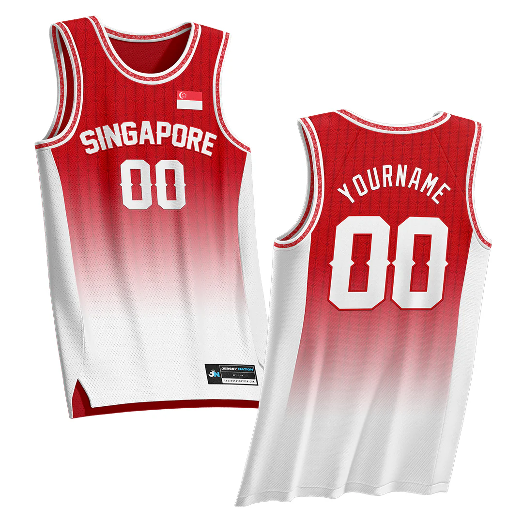 Singapore Heritage Custom Basketball Jersey