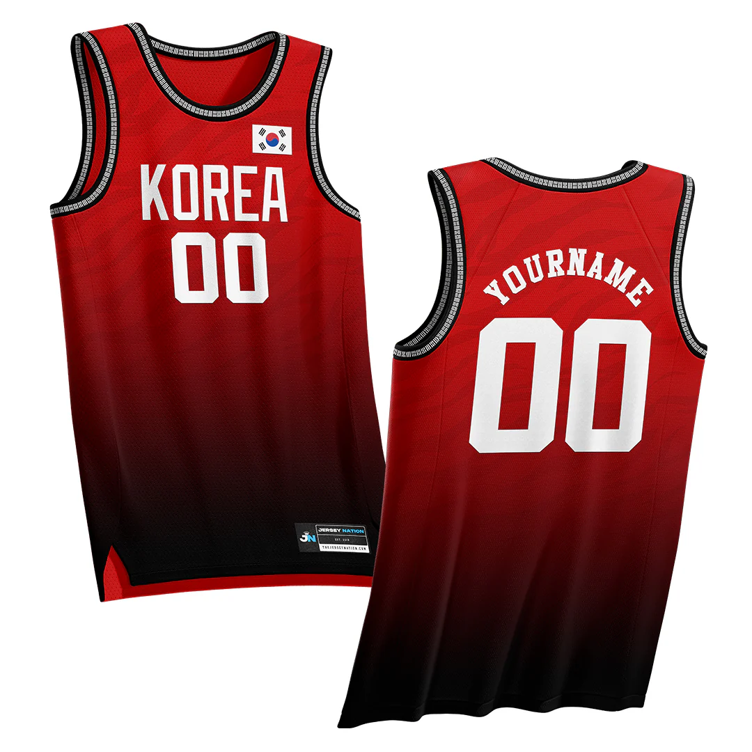 South Korea Heritage Custom Basketball Jersey