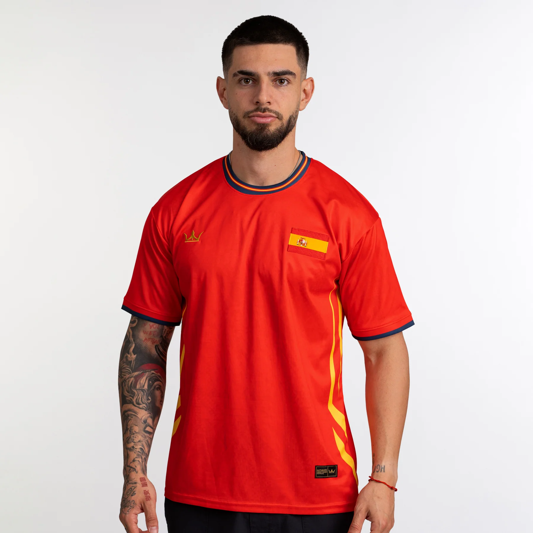 Spain Heritage Custom Football Jersey - Image 2