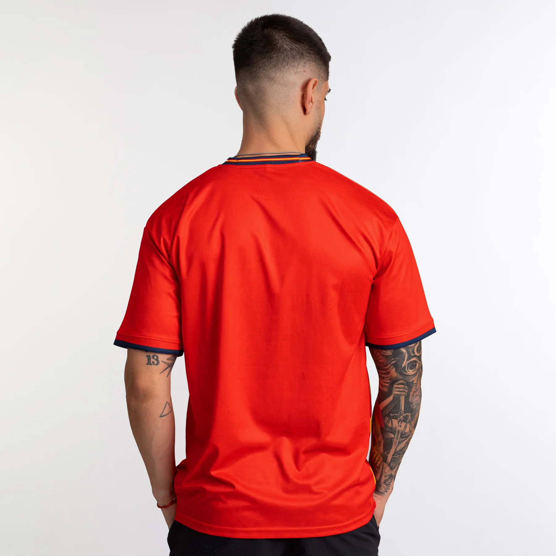 Spain Heritage Custom Football Jersey - Image 4