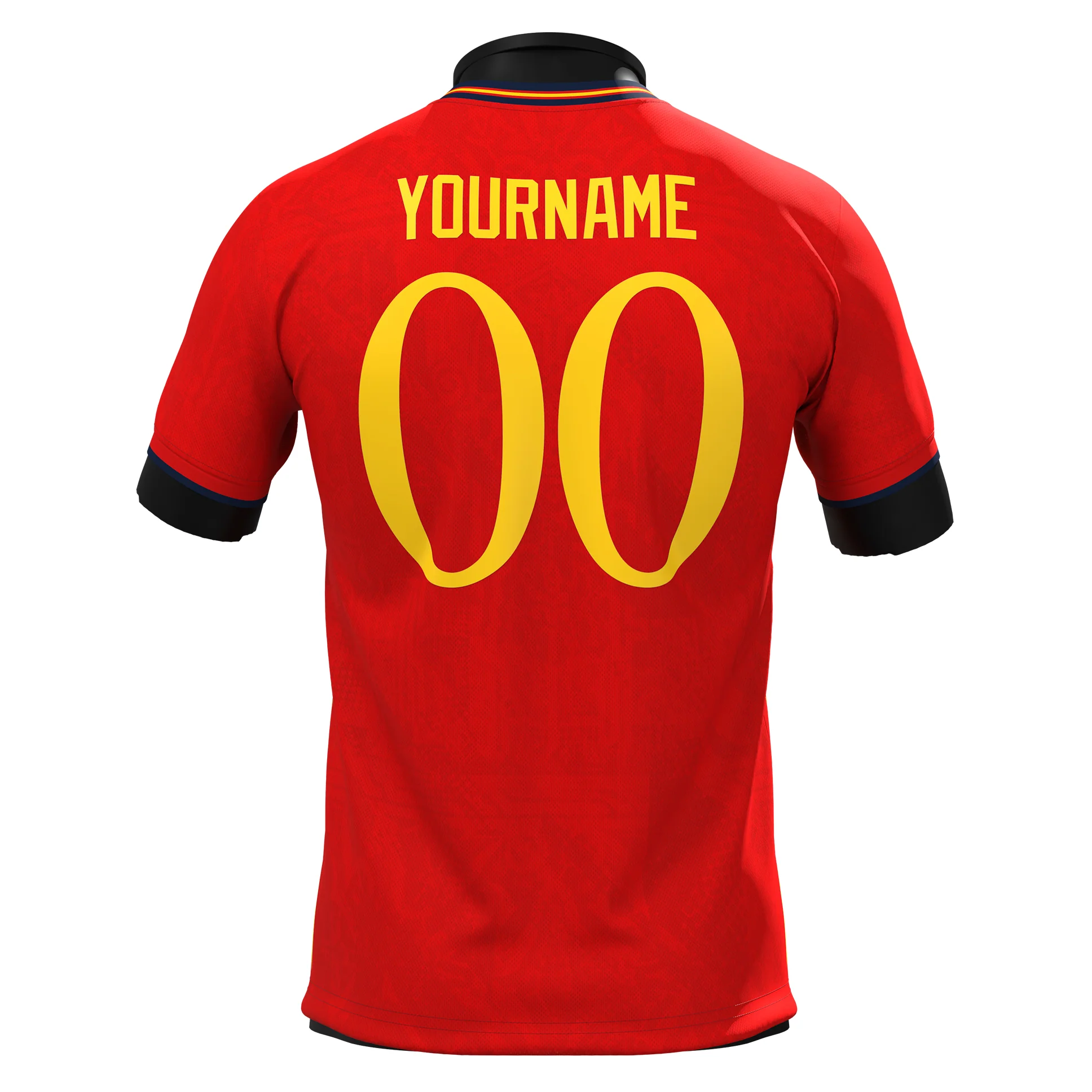 Spain Heritage Custom Football Jersey - Image 5