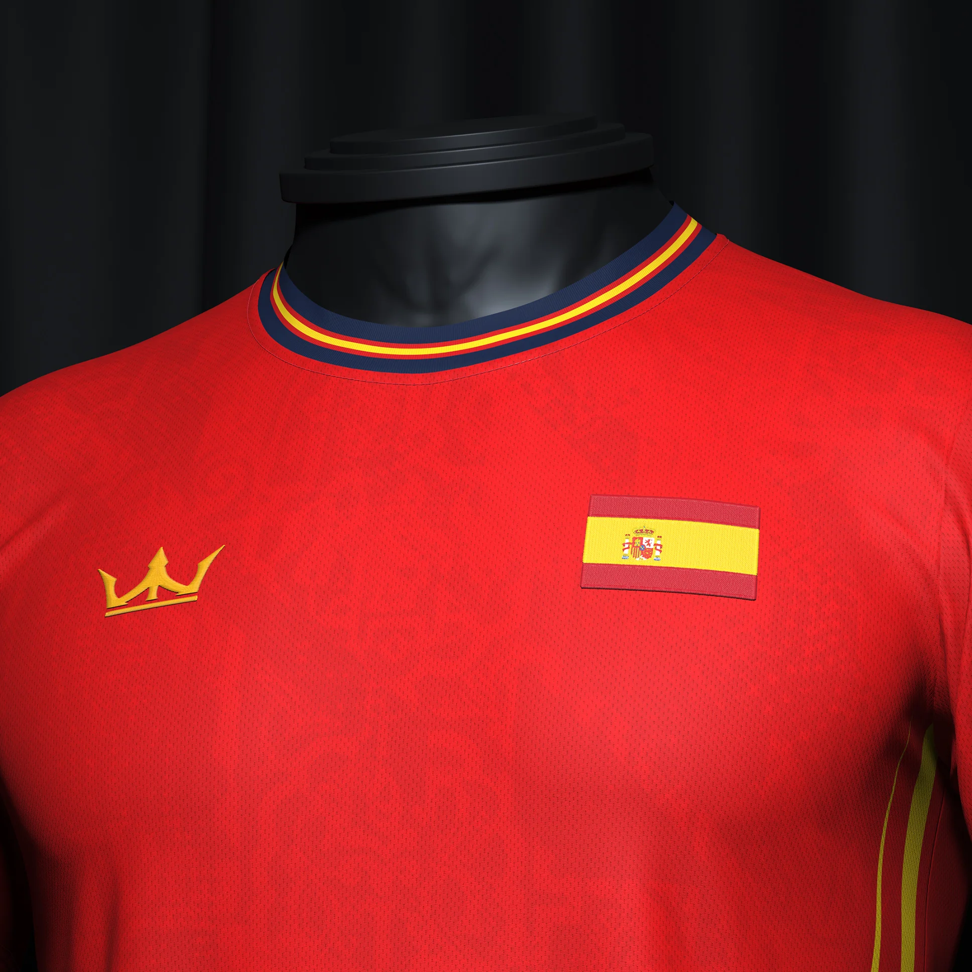 Spain Heritage Custom Football Jersey - Image 7
