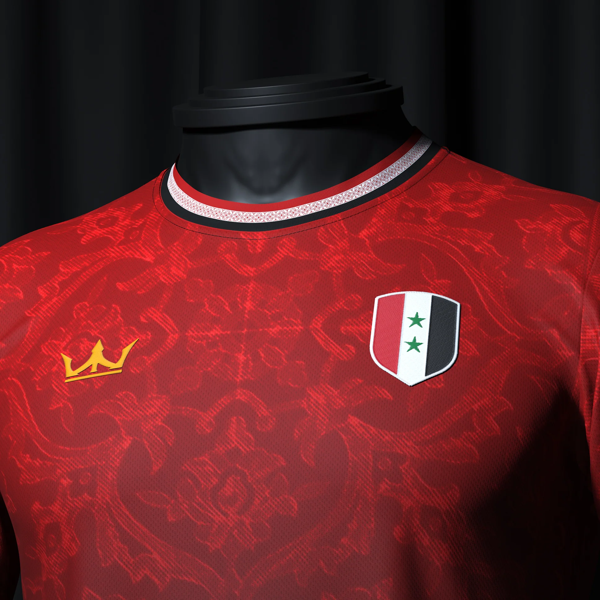Syria Heritage Custom Football Jersey - Image 4