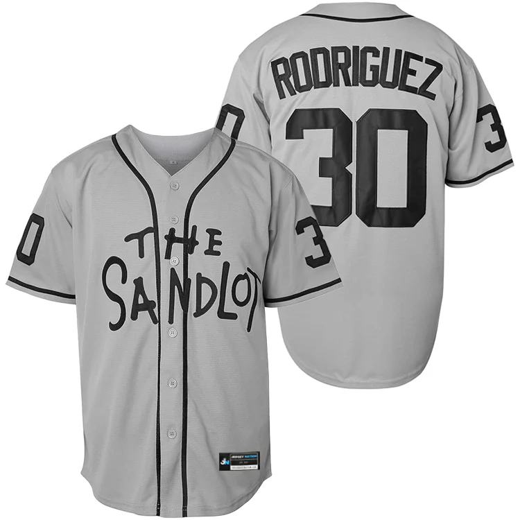 The Sandlot Benny 'The Jet' Rodriguez Baseball Jersey - Image 18