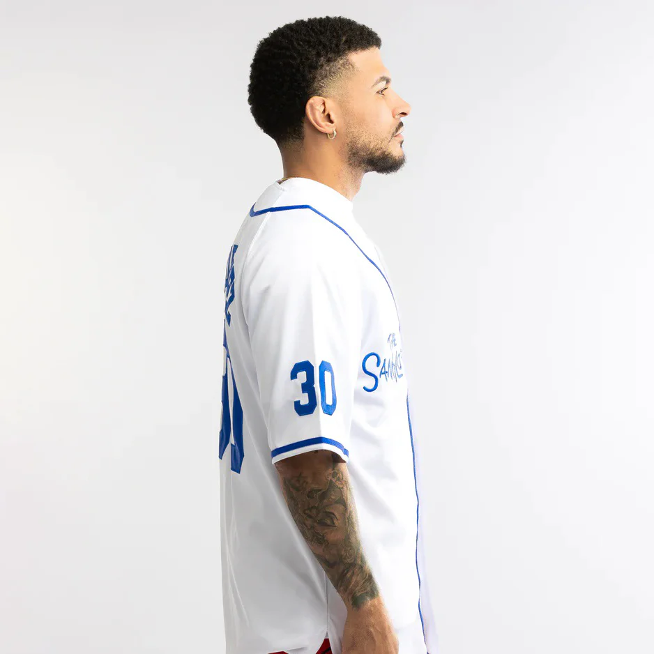 The Sandlot Benny 'The Jet' Rodriguez Baseball Jersey - Image 4