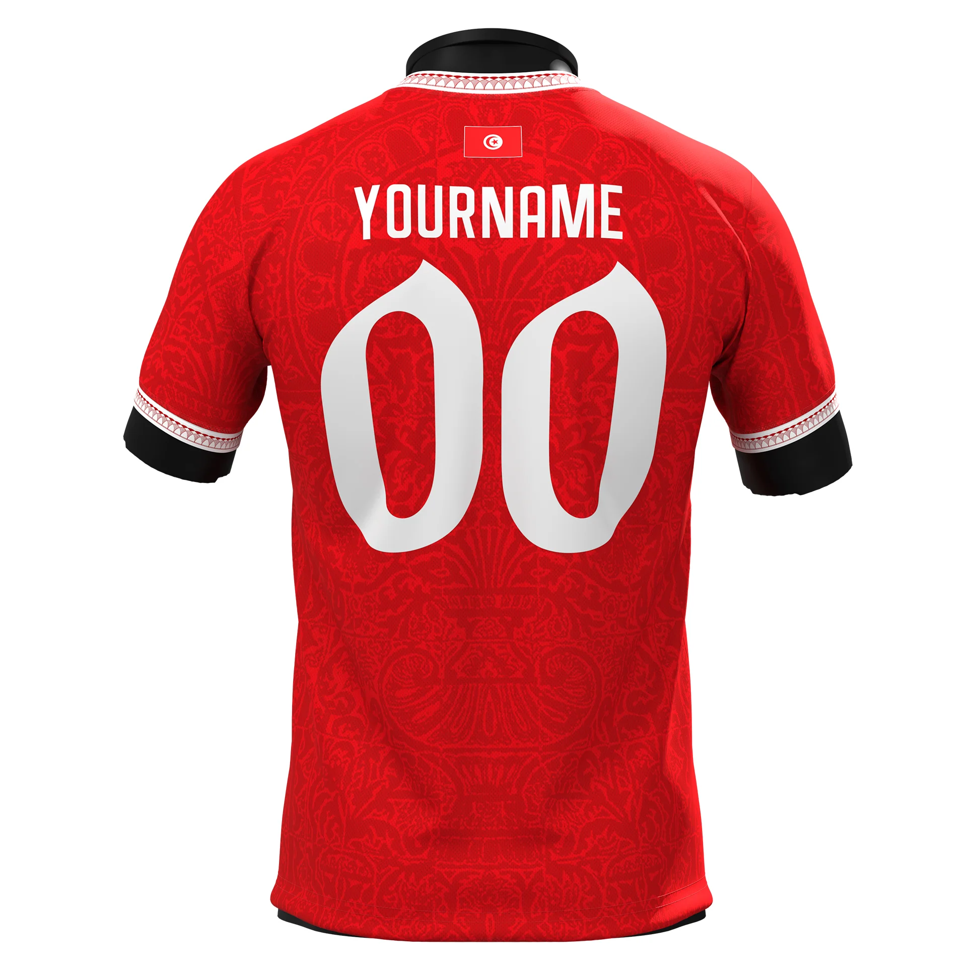 Tunisia Heritage Custom Football Jersey - Image 5