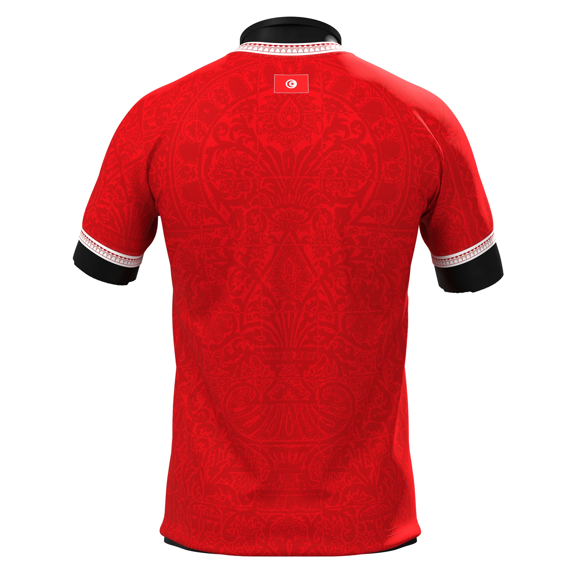 Tunisia Heritage Custom Football Jersey - Image 6