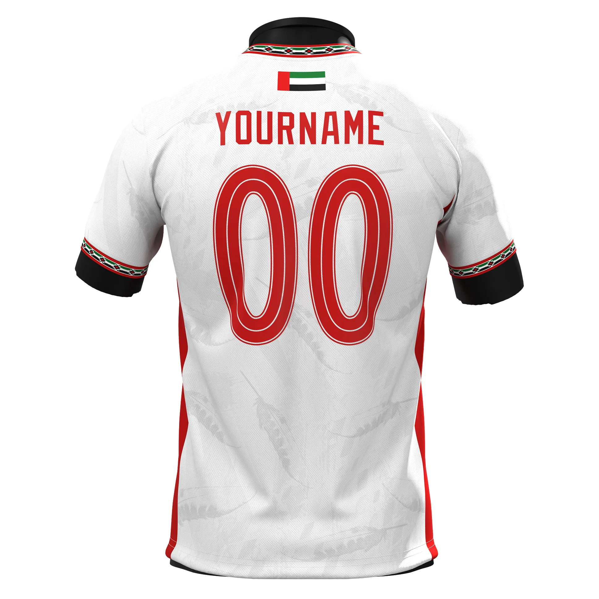 United Arab Emirates Heritage Custom Football Jersey - Image 2